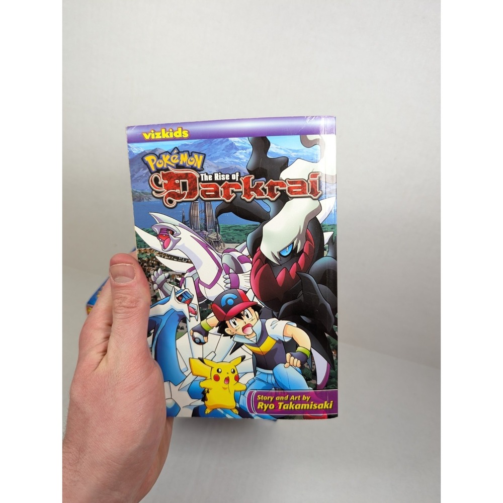 Pokemon Diamond & Pearl Adventure Manga Lot Vol 1 4 5 6 8 & Darkrai English - Picture 2 of 6